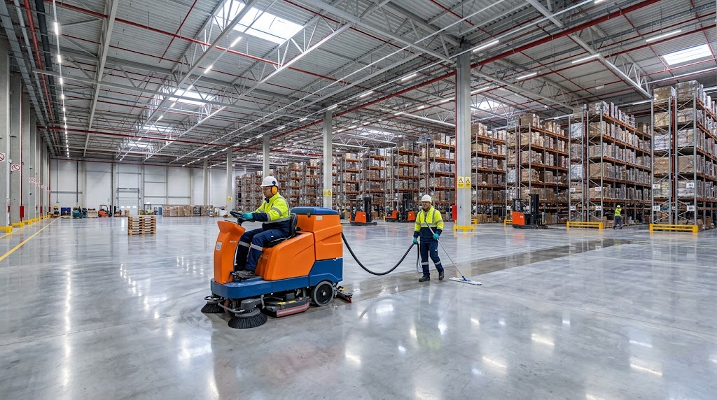 Isparta fabrika ve depo temizliği