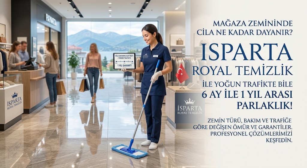 Mağaza zemininde cila ne kadar dayanır?